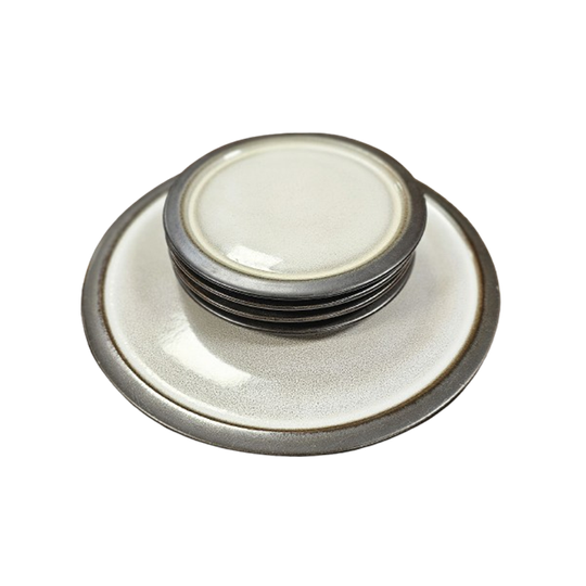 Vintage Gebakstel (schaal Met Vier Bordjes) 1