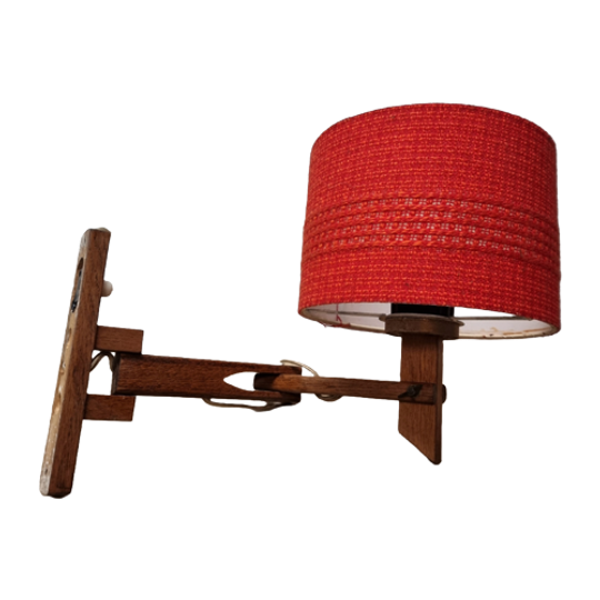 Vintage Wandlamp Met Zwenkarm 1