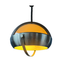 Mid Century Space Age Hanglamp - Lakro Hanglamp - 70S Rise And Fall Lamp