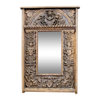 Italian Distressed Oak Mirror thumbnail 1