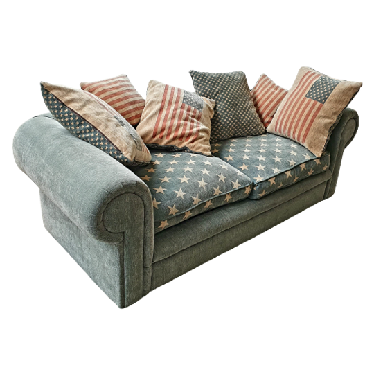 Weighty American Flag Sofa 1