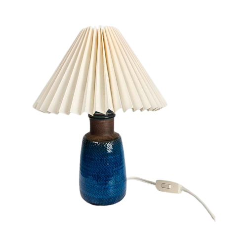 Keramiek Vintage Tafellamp Nils Kähler Deens