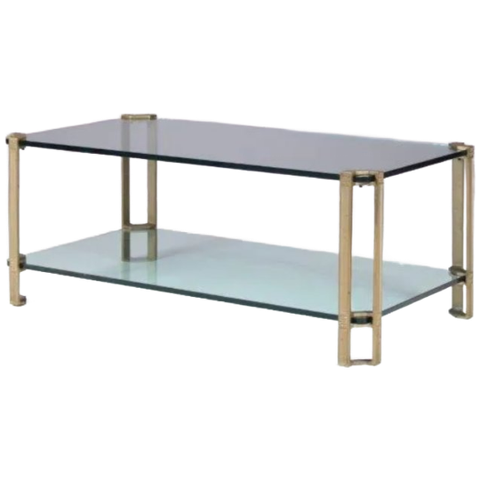 Vintage Glazen Salontafel – Peter Ghyczy (model T24) 1