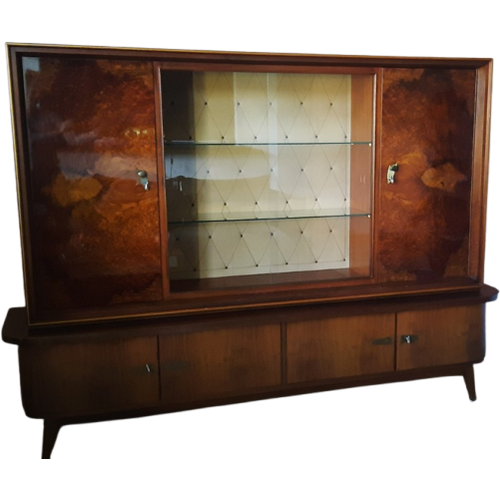 Vintage Highboard. Buffetkast Mid-Century