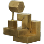 Cubistic Sculptural Object, In The Manner Of André Volten thumbnail 1