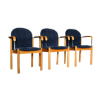 Vintage Stoelen | Armchairs | Kinnarps | Zweden thumbnail 1