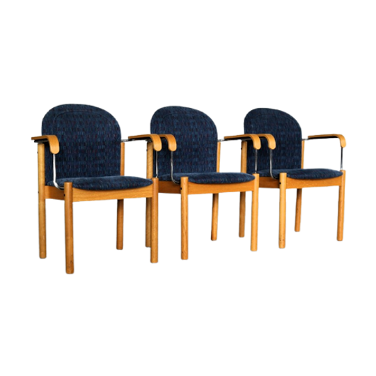 Vintage Stoelen | Armchairs | Kinnarps | Zweden 1