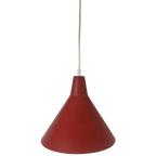 Vintage Jaren 50 Hanglamp Rood Scandinavisch Design thumbnail 1