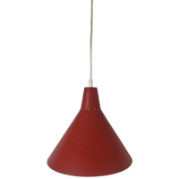 Vintage Jaren 50 Hanglamp Rood Scandinavisch Design