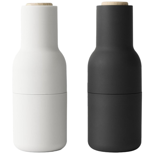 Audo Copenhagen Bottle Grinder Peper- En Zoutmolen Ash/carbon Beuken 1