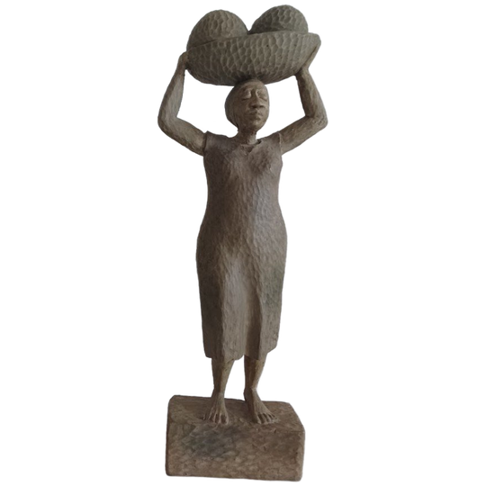 Afrikaanse Vrouw, Houtsnijwerk. 1982 1