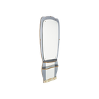 Italian Mid-Century Modern Full Length Mirror / Spiegel / Wandspiegel From Crystal Art, 1960S thumbnail 1