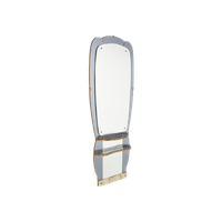 Italian Mid-century Modern Full Length Mirror / Spiegel / Wandspiegel From Crystal Art 1960s
