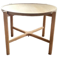 Vintage Pp35 Bijzettafel Van Hans J. Wegner Voor Pp Møbler