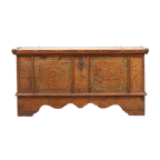 Antieke Beschilderde Bruidskist 1737 thumbnail 1