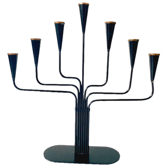 Mid-century Ystad-metall Kandelaar Gunnar Ander 1960’s 1