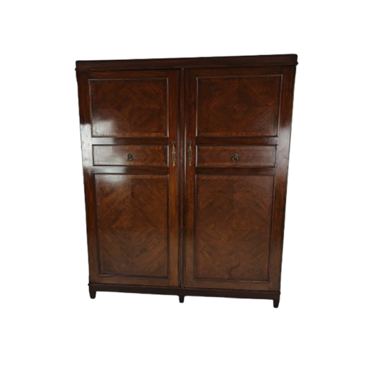 Prachtige Engelse Art Deco Compactom Ltd Gentleman's Wardrobe Uit De Jaren 20 1