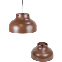 Set 2 Vintage Super Jumbo Hanglamp Denmark Nordisk Solar '60