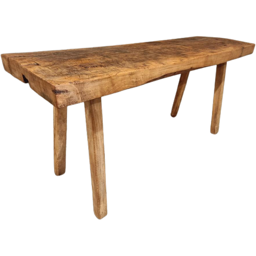 Oude Werkbank Werktafel Eettafel Sidetable 55X170 Cm