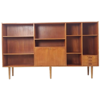 Vintage Grote Buffetkast | Highboard Teak Danish