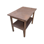 Werktafel Met Een Grenen Onderstel thumbnail 1