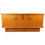 Vintage Art Deco Dressoir Lowboard Wandmeubel thumbnail 1