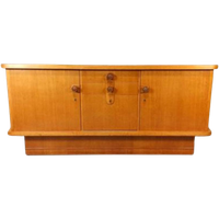 Vintage Art Deco Dressoir Lowboard Wandmeubel