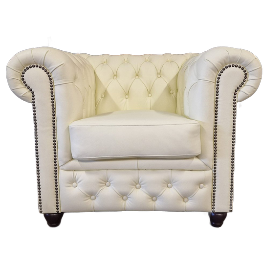 Chesterfield Brighton Fauteuil - Vanille 1