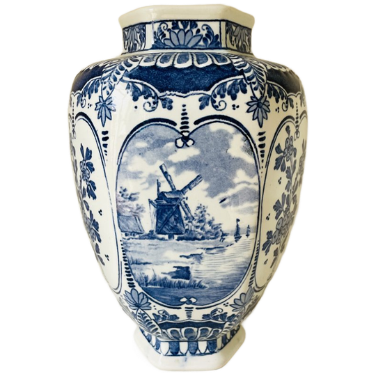 Delftsblauwe Vaas Door Boch 1