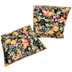 2 Retro Bloemen Kussens Retro Kussen thumbnail 1