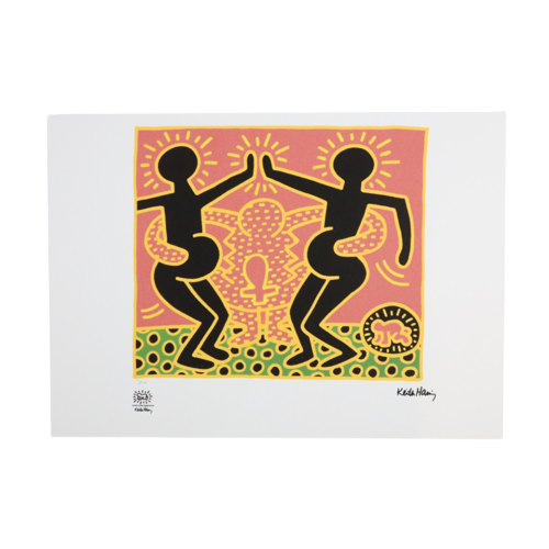 Offset Litho Naar Keith Haring Fertility 21/150 Pop Art Kunstdruk