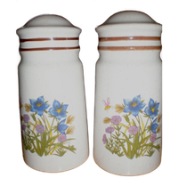 Vintage Grote Peper- & Zoutstel