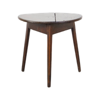 Geweldige Antieke Engelse Cricket Table Uit De 18E Eeuw