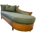 Vintage Art Deco Chaise Longue / Sofa / Daybed thumbnail 1