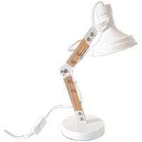 Strakke Bureaulamp Met Knikarm