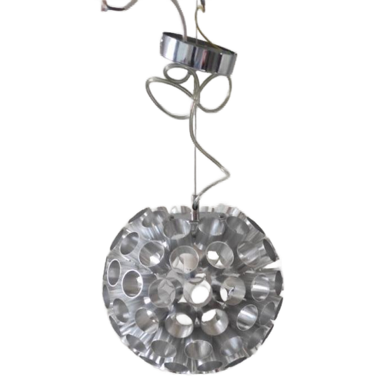 Space Age Aluminium Hanglamp 1