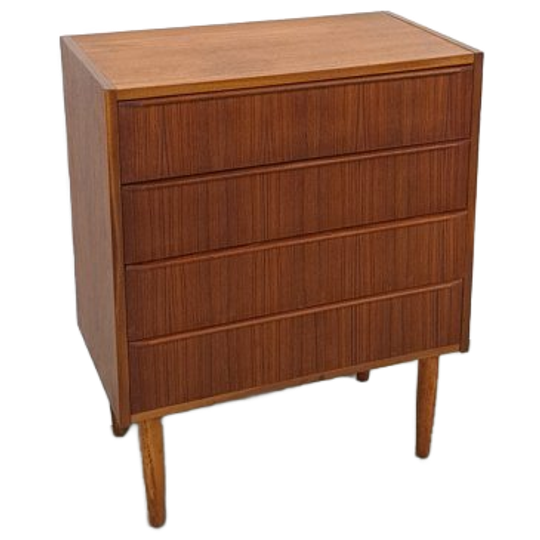 Deens Teak Ladekast Met 4 Lades 1