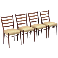 4x Vintage Eetkamerstoelen Sb09 Van Cees Braakman, Pastoe