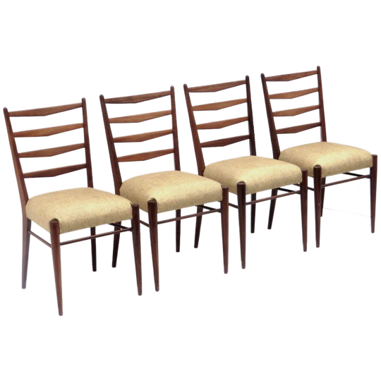4x Vintage Eetkamerstoelen Sb09 Van Cees Braakman, Pastoe 1