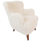 Artifort Fauteuil Pluche Teddy Off White Stof | Theo Ruth thumbnail 1