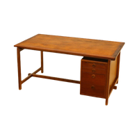 Deens Design Groot Vintage Directiebureau Gemaakt In De Jaren '60