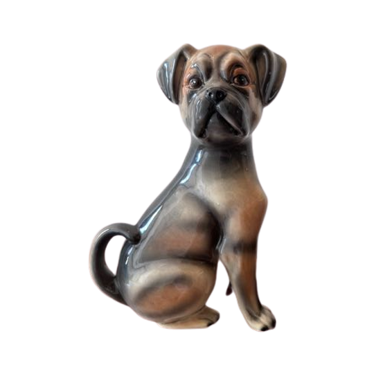 Italiaanse Boxer Beeld Porselein 1