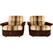 2X Vintage Relaxfauteuil