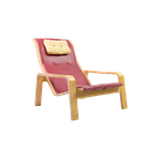 Llmari Lappalainen For Asko Vintage Chair Model ‘Pulkka’ thumbnail 1
