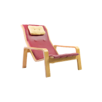 Llmari Lappalainen For Asko Vintage Chair Model ‘pulkka’