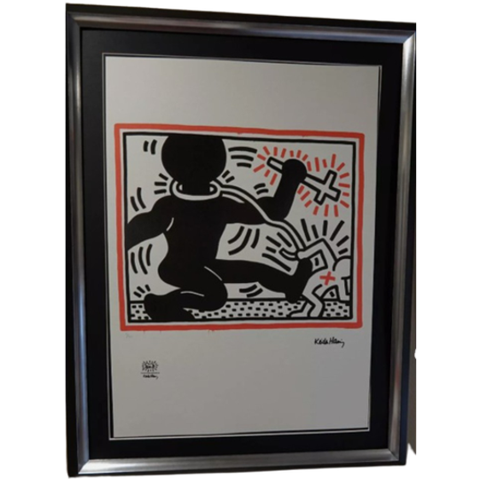Keith Haring (1958-1990) - Religion Black Slave 1