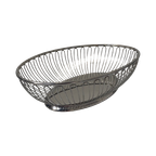 Alfra Alessi - Oval Shaped - Bread Basket / Bonbon Plate - Stainless Steel thumbnail 1