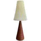 Teak Conic Table Lamp 1960S Denmark thumbnail 1