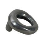 Handmade - Ring Shaped Drawer / Door Pull Or Handle - Casted Aluminum (New Old Stock) - Made In I thumbnail 1