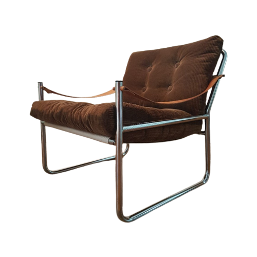 Vintage Sling Chair Van Karin Mobring Voor Ikea 1970